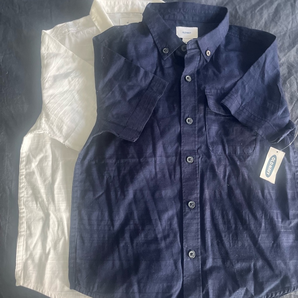 Boys button down cotton shirt